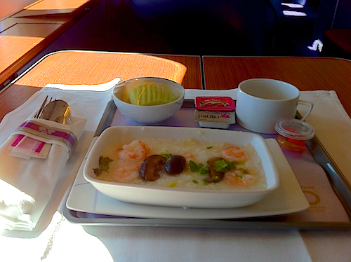 タイ国際航空　機内食
