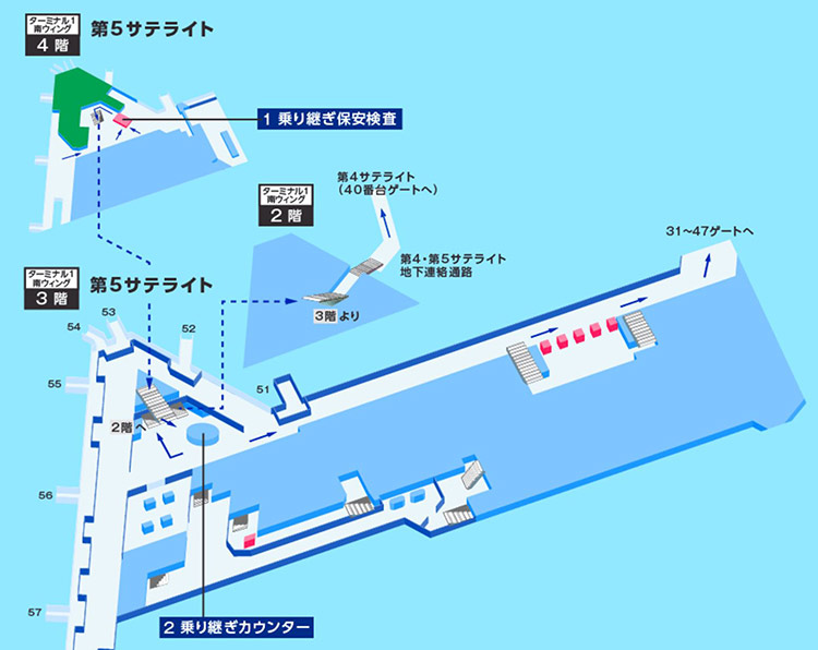ラウンジ地図