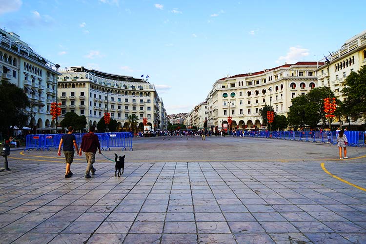 アリストテレス広場 アリストテレス広場