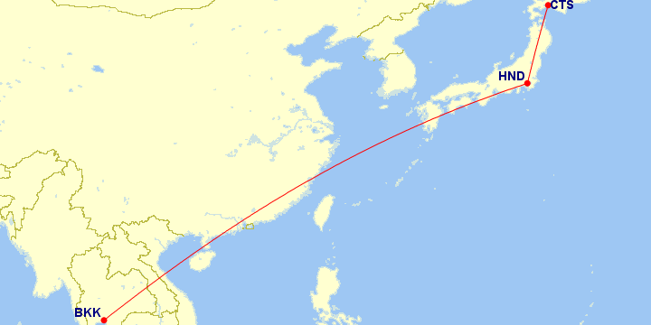 ANA route ANA route