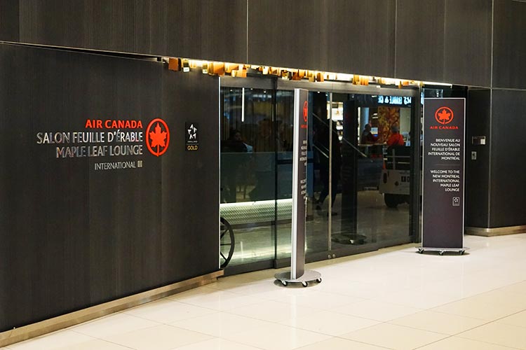 モントリオールエアカナダラウンジ