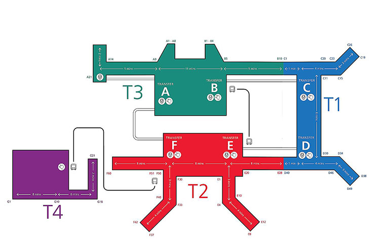 チャンギ空港で絶対に迷わない地図の紹介 Changi Airport Maps いつか世界中で空生活