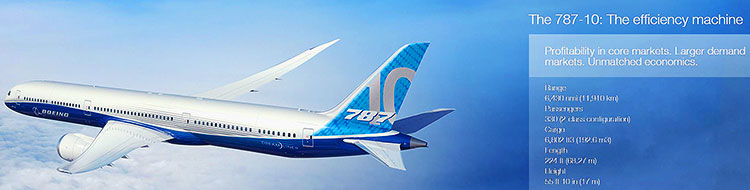 ボーイング787-10