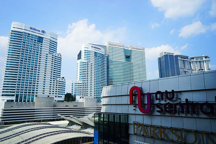 アロフト クアラルンプール セントラル景色