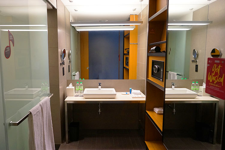 シャワールーム　アロフト クアラルンプール セントラル