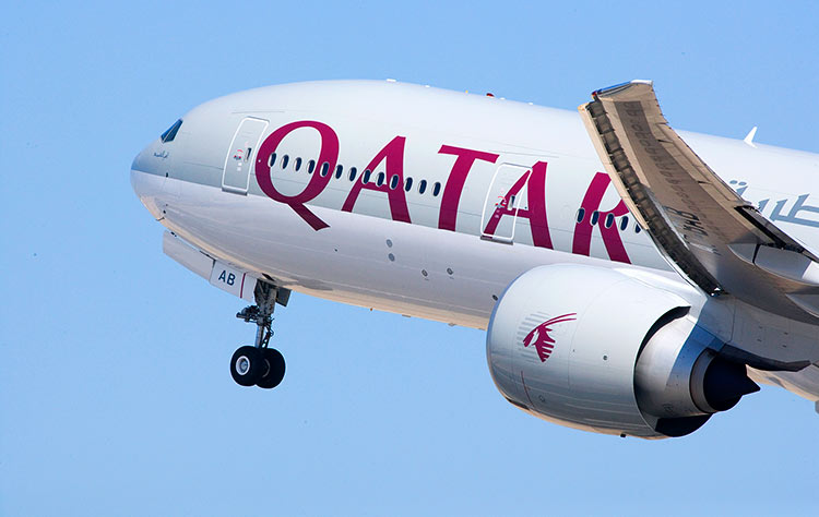 カタール航空B777
