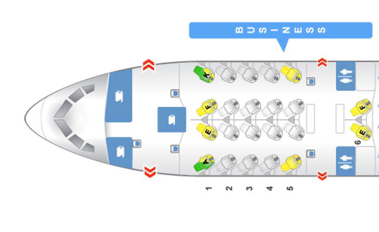 シートマップ787