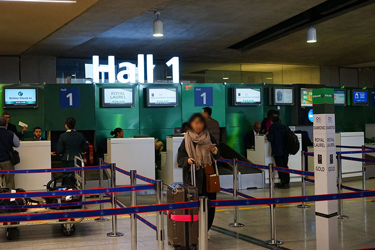 チェックイン チェックイン