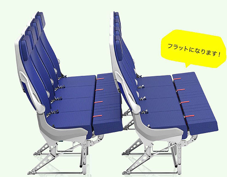 ANA A380 couchii