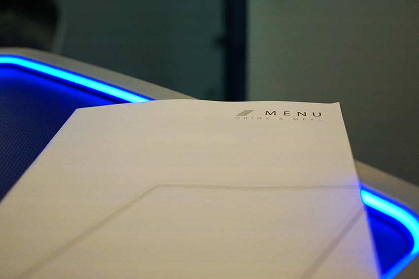 機内食メニュー 機内食メニュー