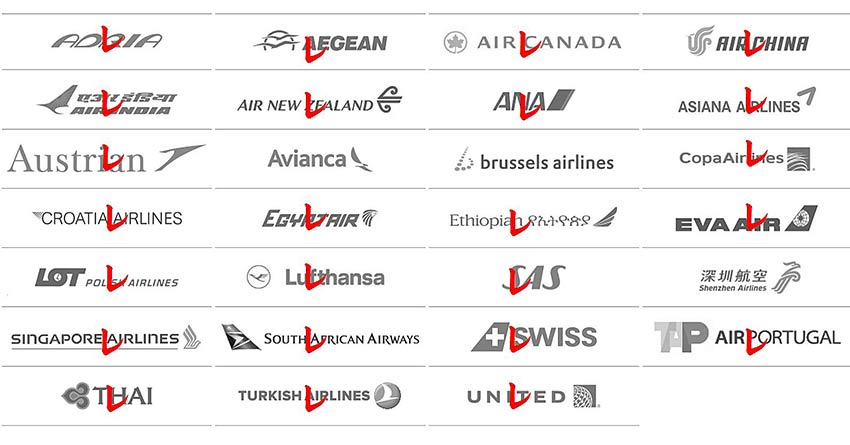 スターアライアンスチェック スターアライアンスチェック