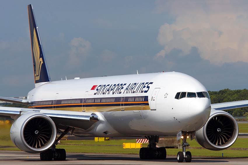 シンガポール航空77W