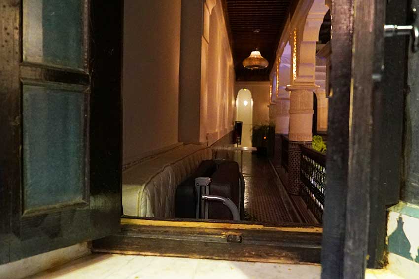 バスタブからの景色