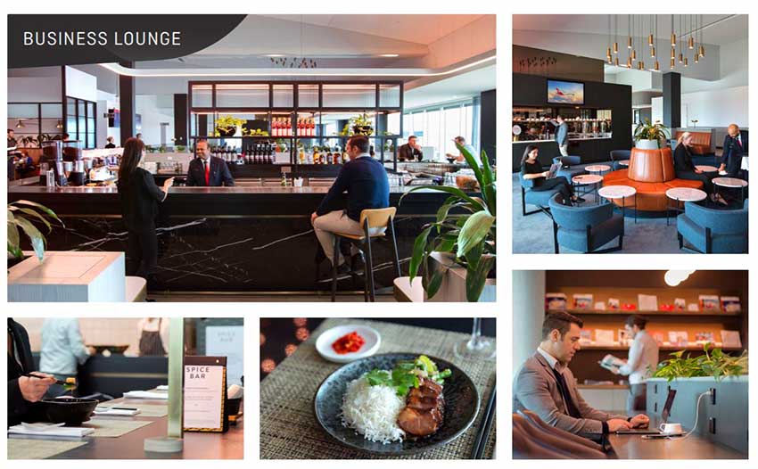 カンタス　メルボルン国内線ビジネスラウンジ