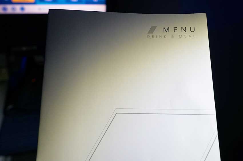 機内食メニュー