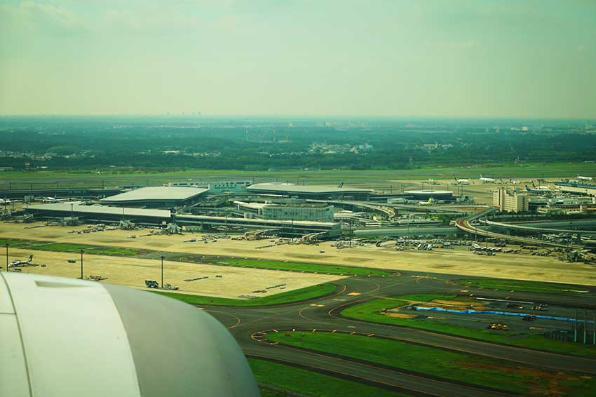 成田空港　空撮マップ