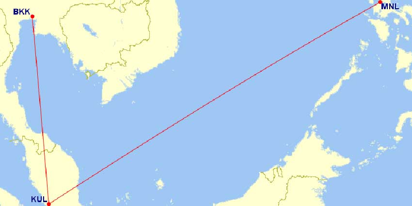 バンコクマニラルート バンコクマニラルート