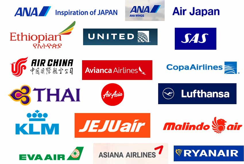 航空会社ロゴ