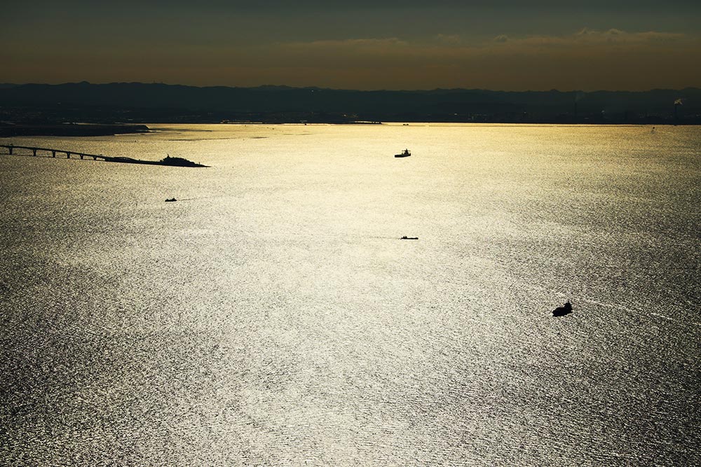 黄金の東京湾