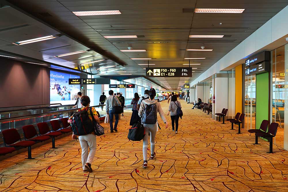 チャンギ空港ターミナルF