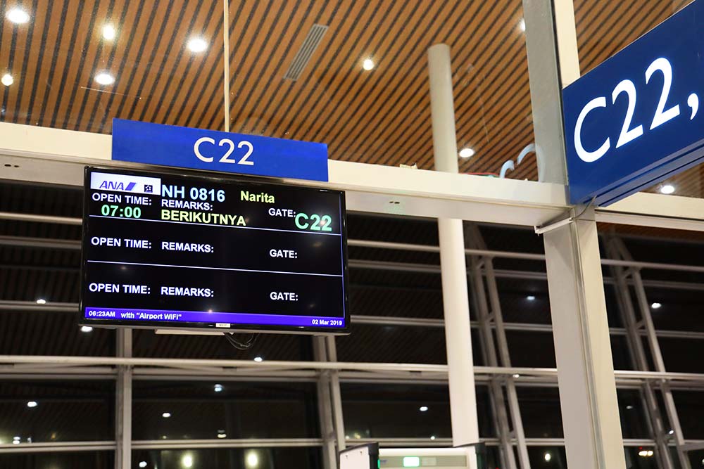 KLIA C22gate