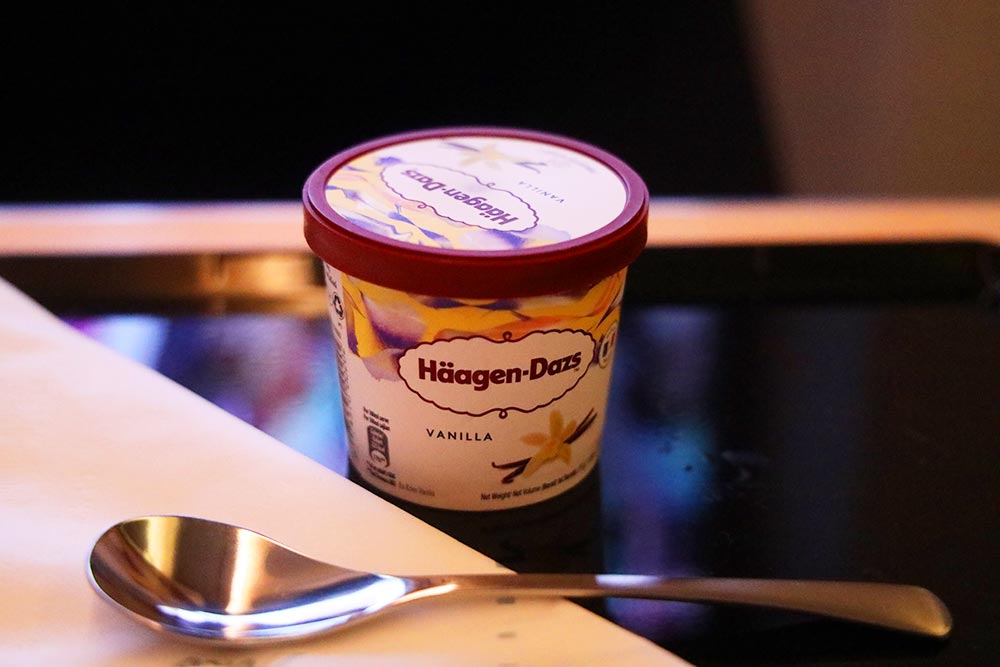 ANAビジネスクラス アイスクリーム ANAビジネスクラス アイスクリーム