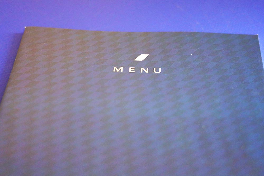 ANAアメリカ線機内食メニュー