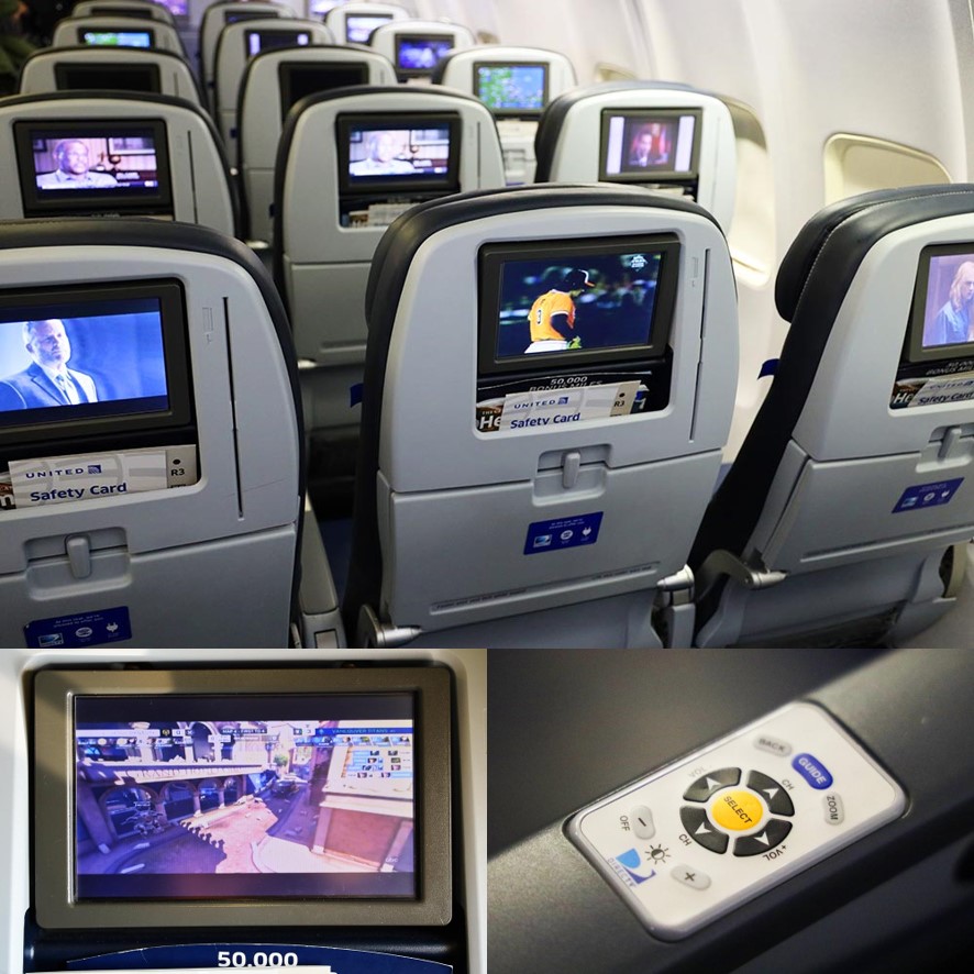 ユナイテッド航空 エコノミープラス搭乗記 UA639便 シカゴ