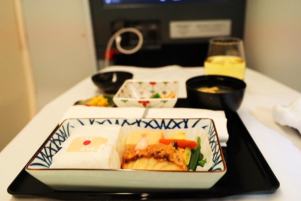ANAビジネスクラス朝食 ANAビジネスクラス朝食