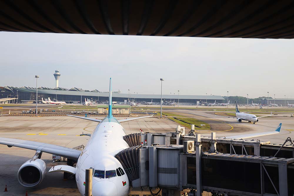 サマサマエクスプレスクアラルンプール　窓からの景色