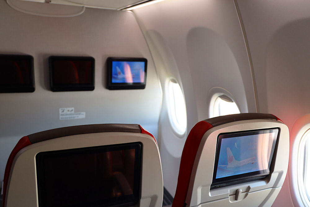 マリンドエアのエコノミークラスシート