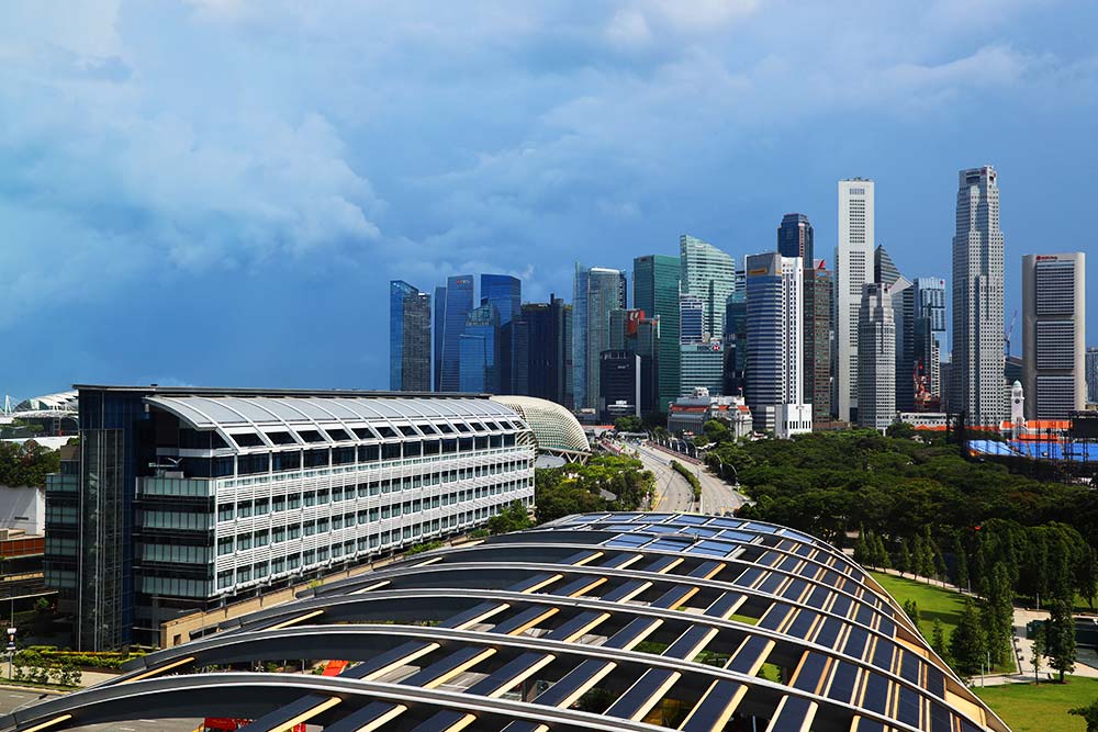 JW MARRIOTT HOTEL SINGAPORE SOUTH BEACH　景色