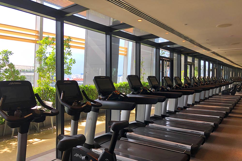 JW MARRIOTT HOTEL SINGAPORE SOUTH BEACHフィットネス