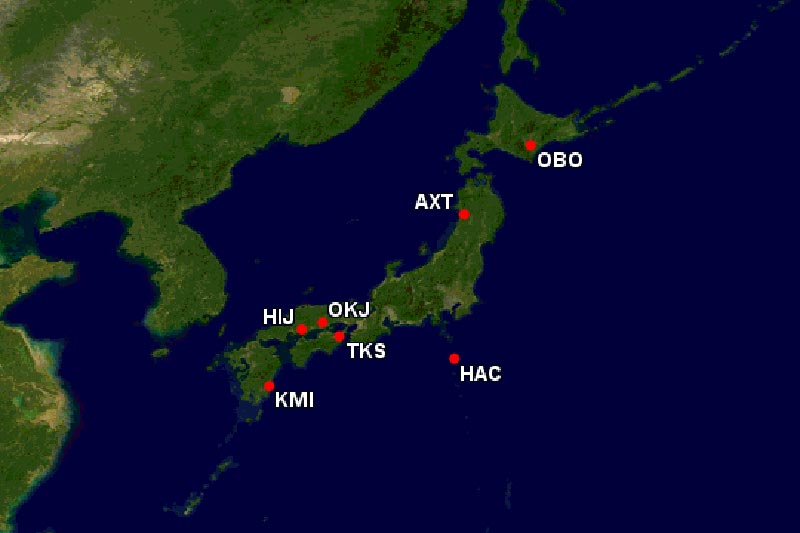 第3回羽田発対象路線 第3回羽田発対象路線