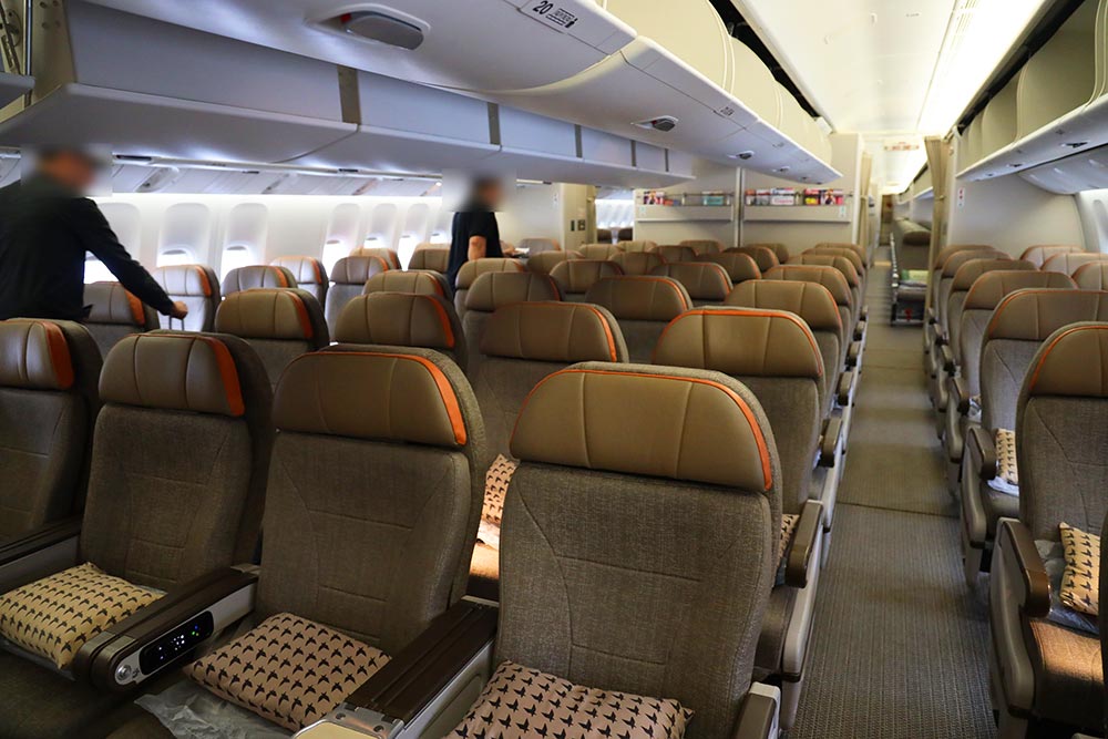 エバー航空プレミアムエコノミー