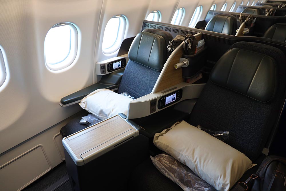 ビジネスクラスシート