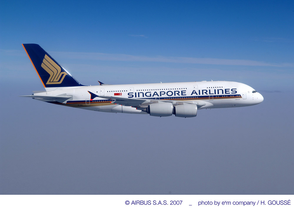 シンガポール航空A380