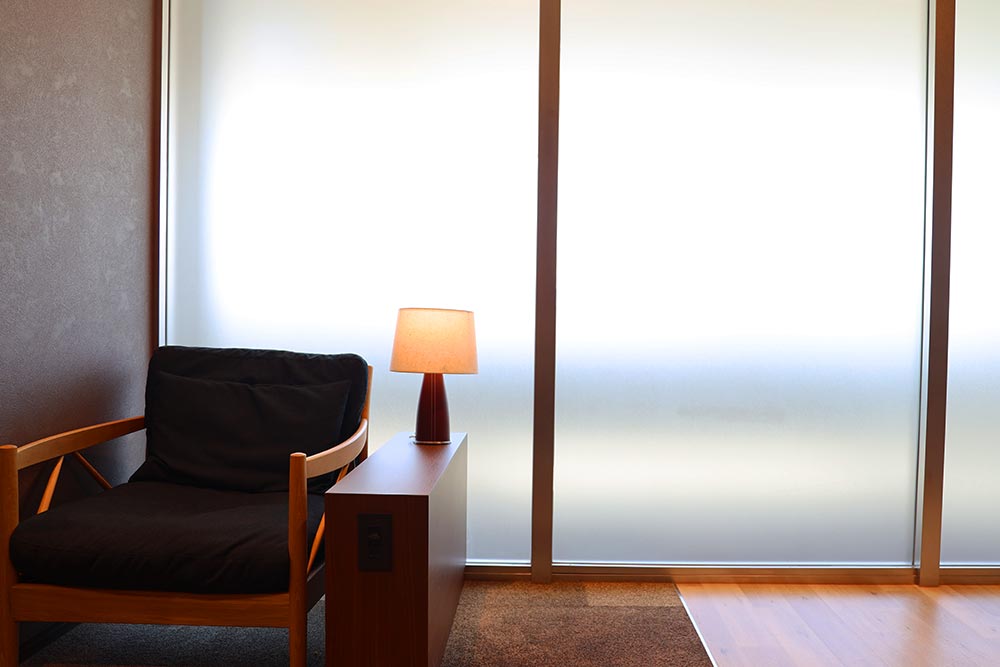ラウンジ窓