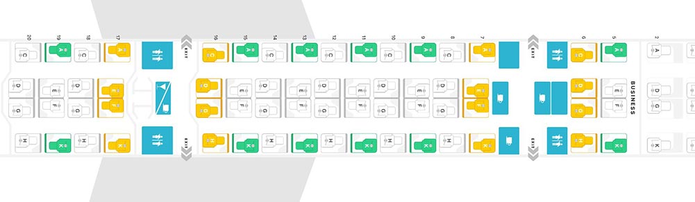 ANAシートマップ