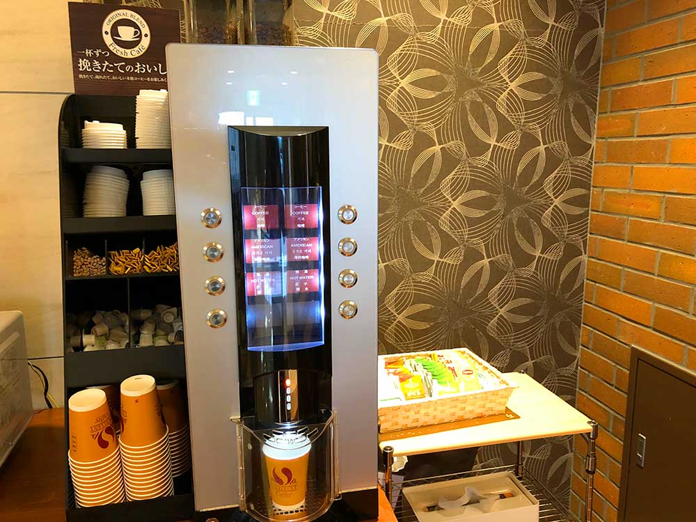 フリードリンクコーヒー