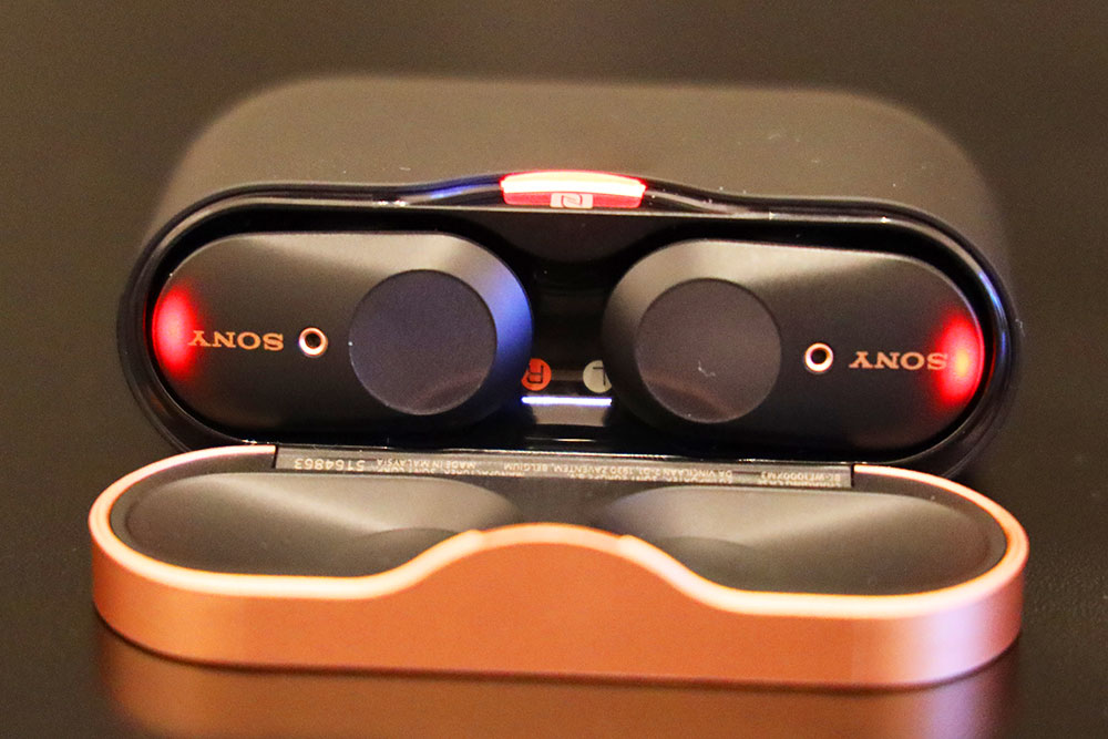 WF-1000XM3充電状態