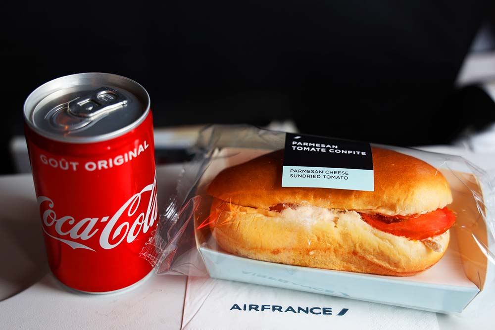 エールフランス機内食