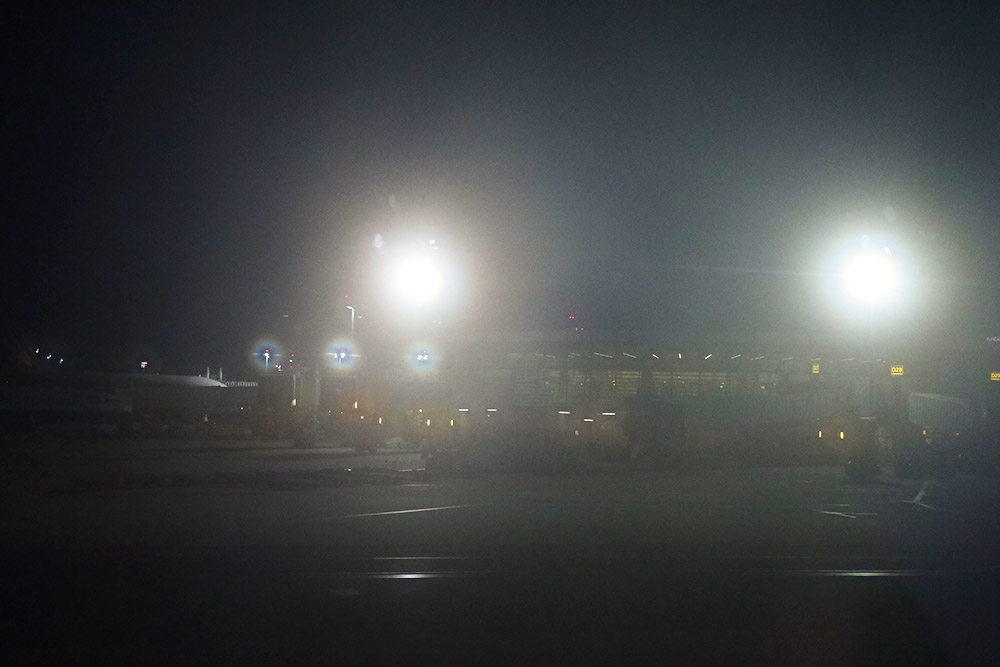 朝のウィーン空港 朝のウィーン空港