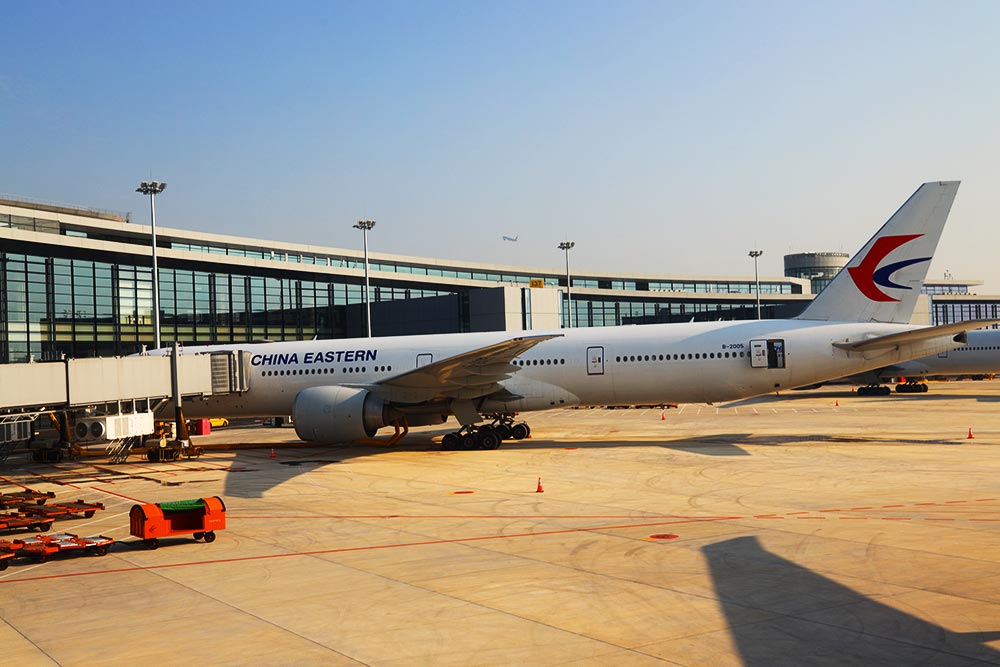 中国東方航空ビジネスクラス搭乗記 フランクフルト発ボーイング
