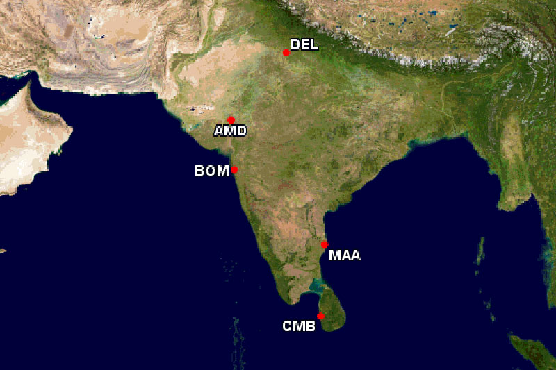 インド主要都市