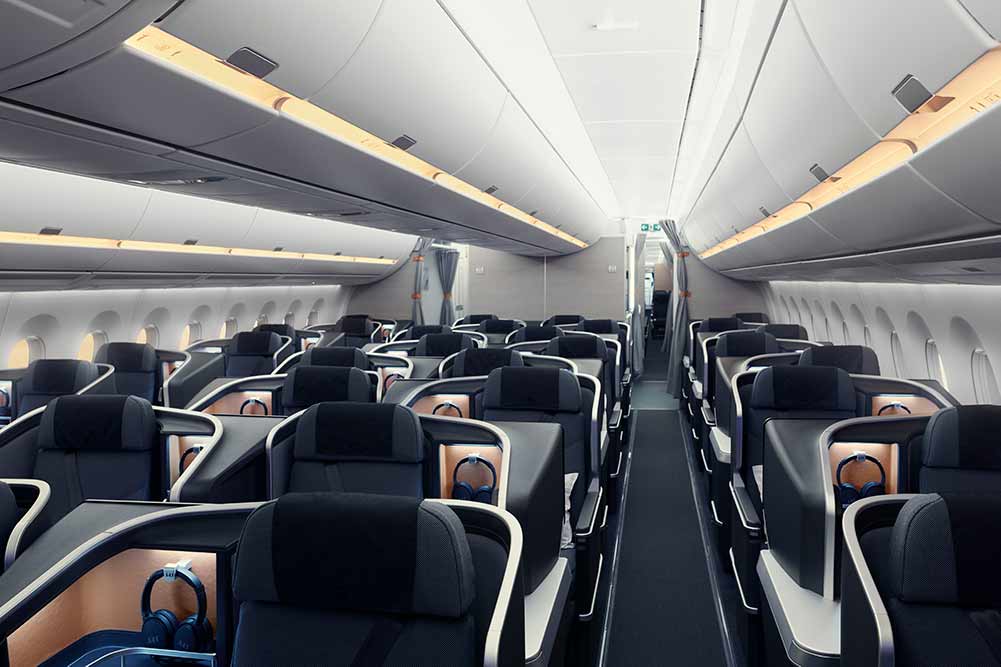 スカンジナビア航空 A350ビジネスで年末スパート パリ=羽田往復 - 弾丸