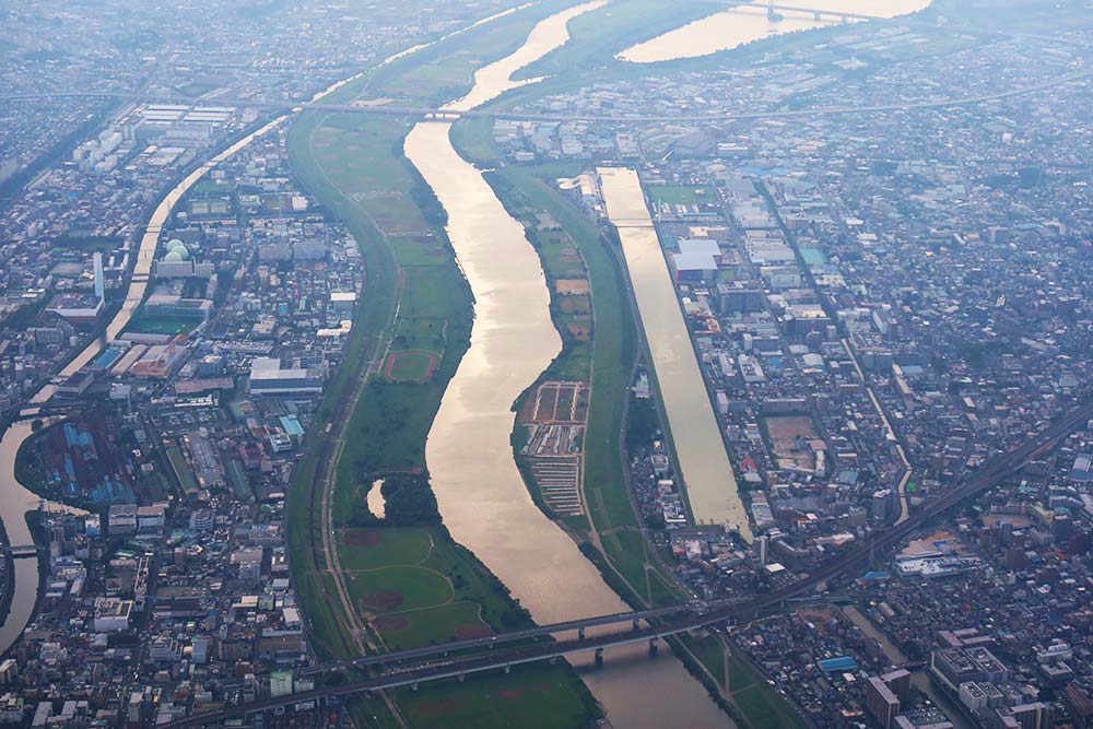 戸田上空 戸田上空