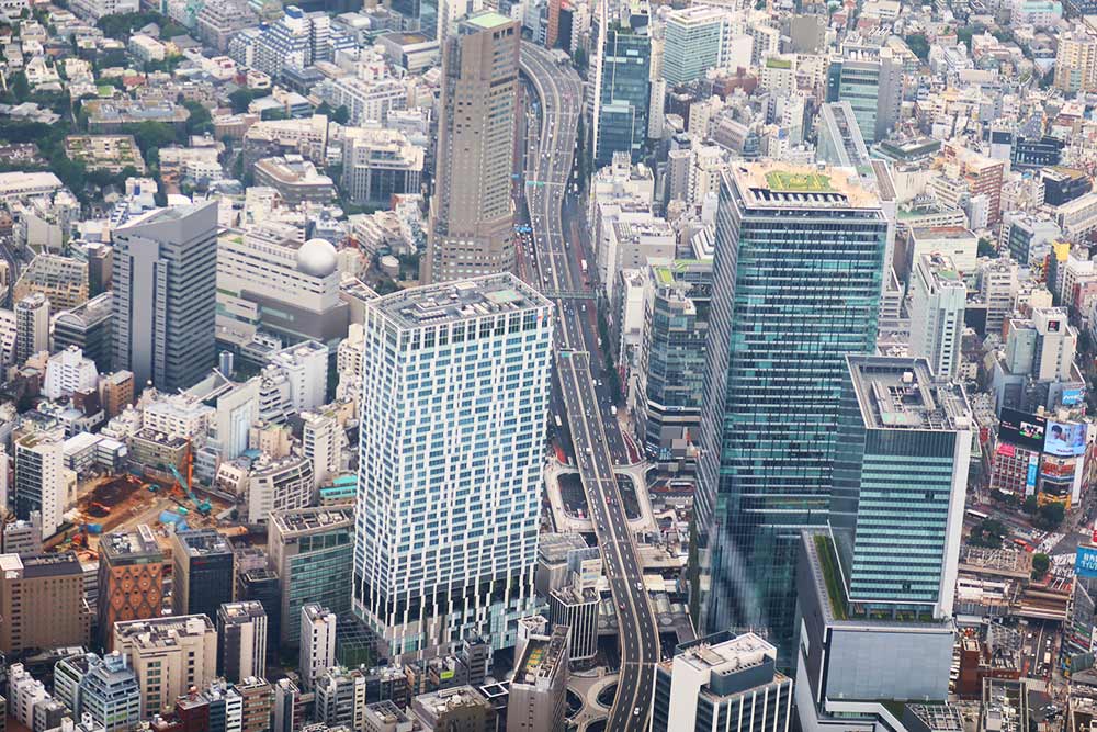 渋谷上空 渋谷上空