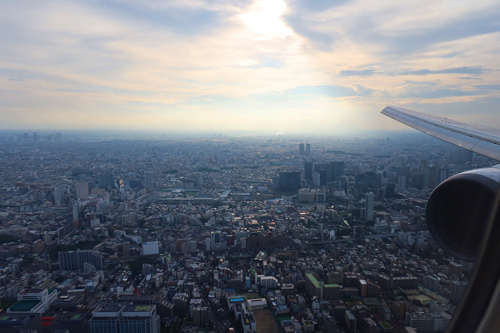 都心上空フライト 都心上空フライト