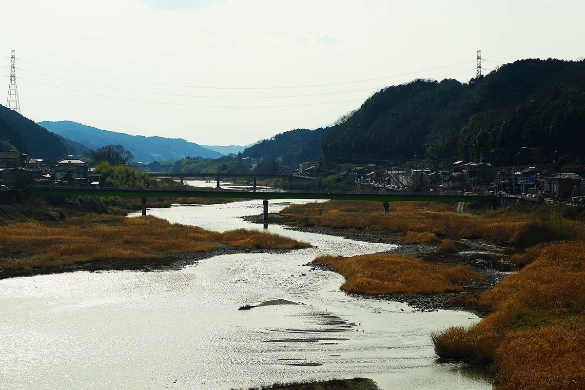 吉野川 近鉄吉野線より